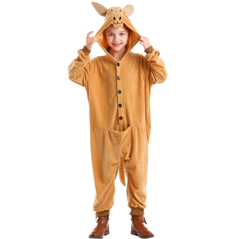 Baby Clothing Neutral - ชุดสัตว์ฮาโลวีนแบบเป็นกลางสำหรับเด็กทารกพร้อมหมวก ชุดคอสเพลย์ เสื้อผ้าเด็ก ชุดคู่พ่อแม่ลูก ชุดสำหรับฤดูหนาว ชุดแสดงบนเวที