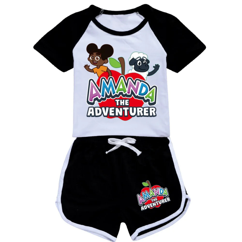 Baby Clothing For Girls - ชุดเสื้อผ้าเด็กผู้หญิง AIAI 2025 แฟชั่นสาว AMANDAing ชุดฤดูร้อน