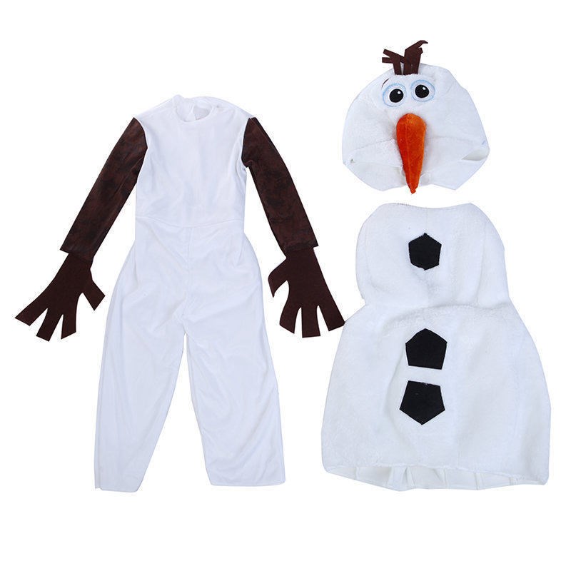 Baby Clothing Images - ชุดคอสตูมเด็กน่ารักสำหรับฮาโลวีน ชุดแสดงภาพลักษณ์เด็กหิมะในแอนิเมชัน ชุดแสดงบทบาทสมมติสำหรับการแสดงบนเวที