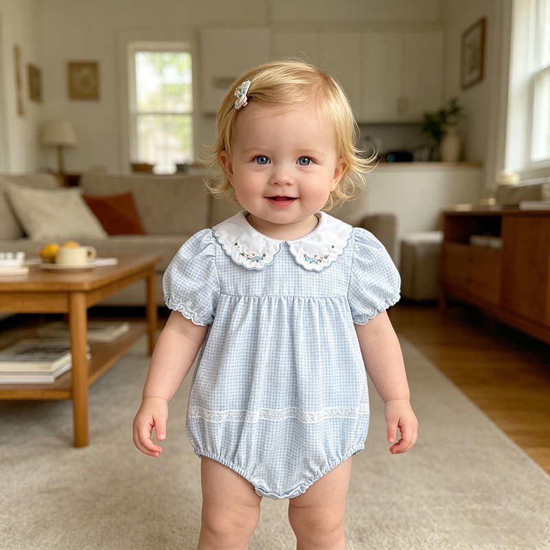 Bamboo Bodysuit Baby - ชุดบอดี้สูทเด็กผู้หญิงฤดูร้อนปี 2026 สำหรับเด็กอายุ 0-24 เดือน ชุดรอมเปอร์เด็กผู้หญิงแรกเกิด