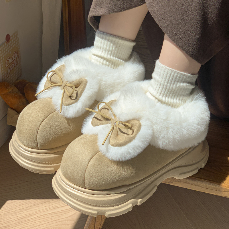 รองเท้าแตะขนเฟอร์เทียมอุ่นๆ สำ - Soft Sole Booties บทวิจารณ์และราคา