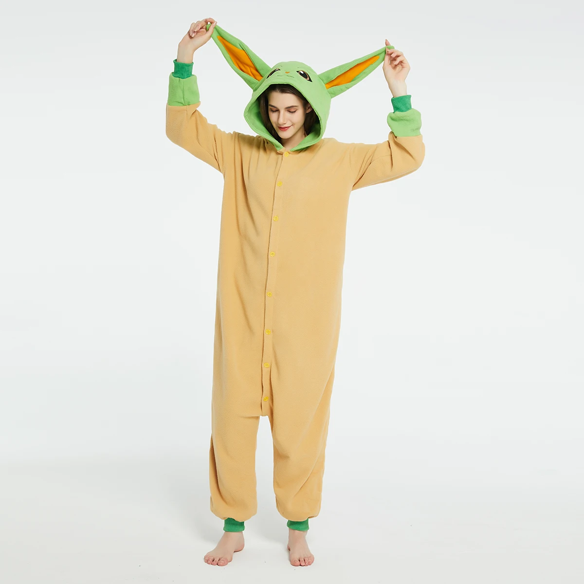 ผู้ใหญ่โยดา เบบี้ กรูโก้ โอนีซ - Romper Onesie Baby บทวิจารณ์และราคา