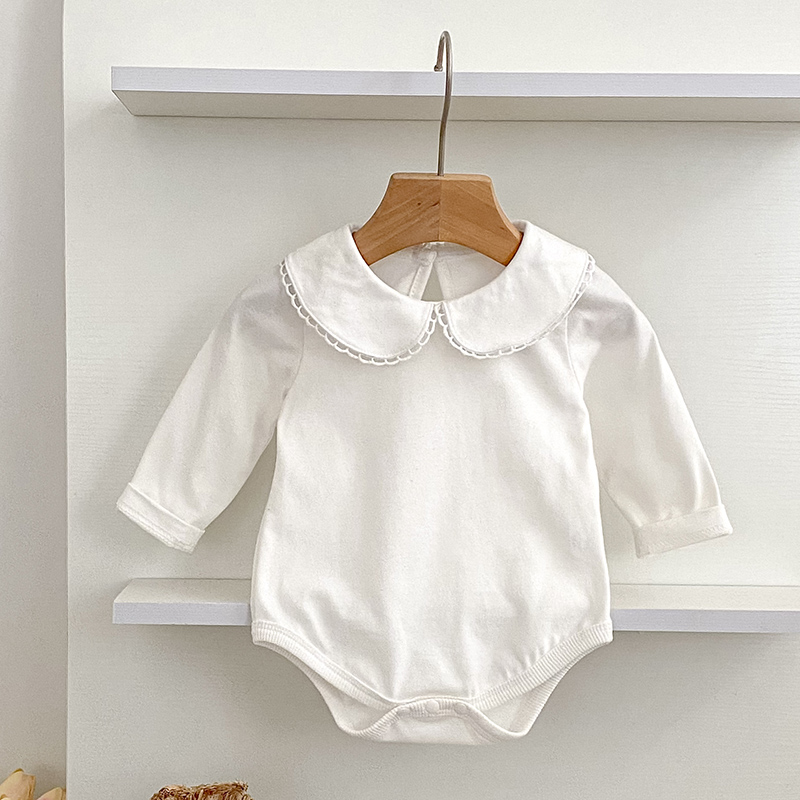 ใหม่เด็กสาวRomperเด็กสาวเสื้อผ - Bamboo Bodysuit Baby บทวิจารณ์และราคา