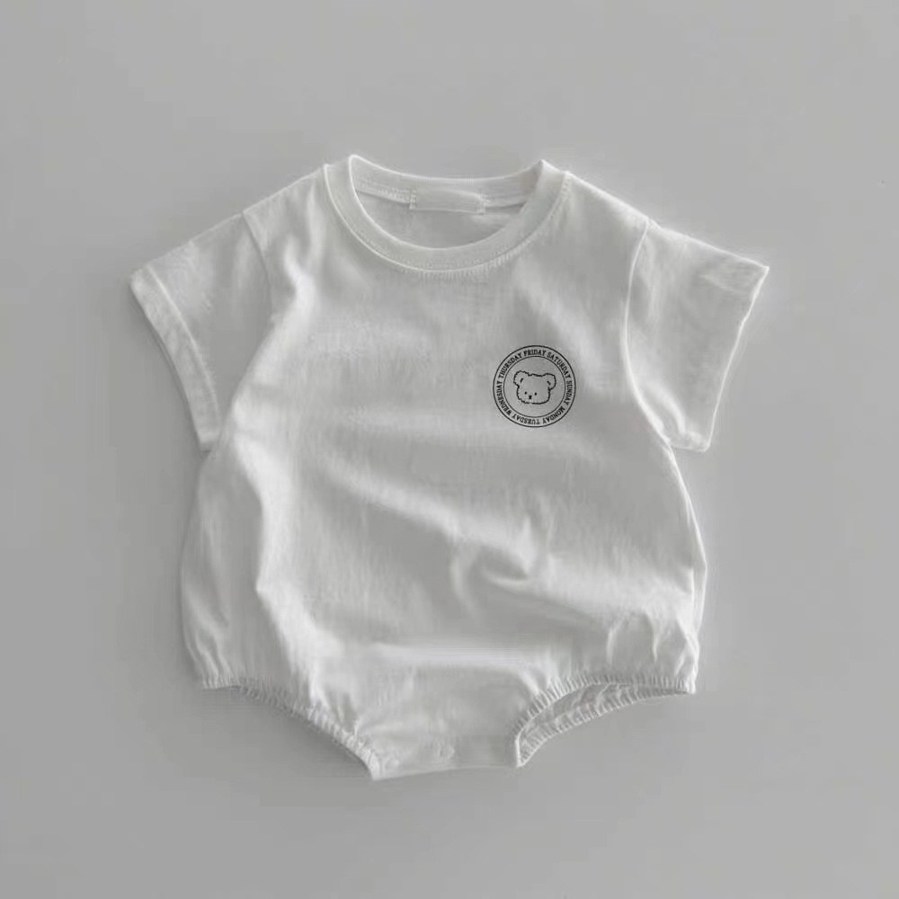 ชุดหมีการ์ตูนฤดูร้อน HY23087 ช - Bamboo Bodysuit Baby บทวิจารณ์และราคา