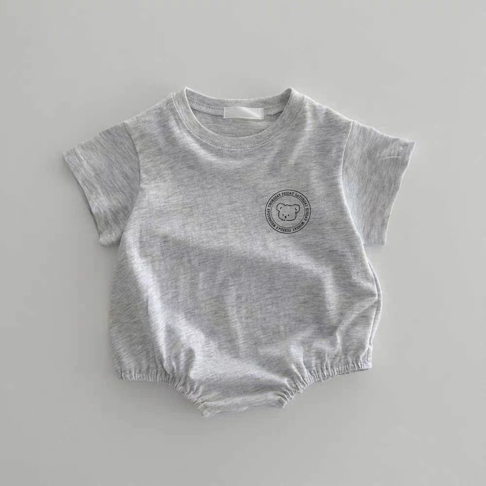 ชุดหมีการ์ตูนฤดูร้อน HY23087 ช - Bamboo Bodysuit Baby บทวิจารณ์และราคา