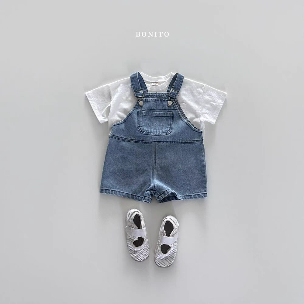 2025 ฤดูร้อนเด็กใหม่ DENIM Ove - Baby Overall Denim บทวิจารณ์และราคา