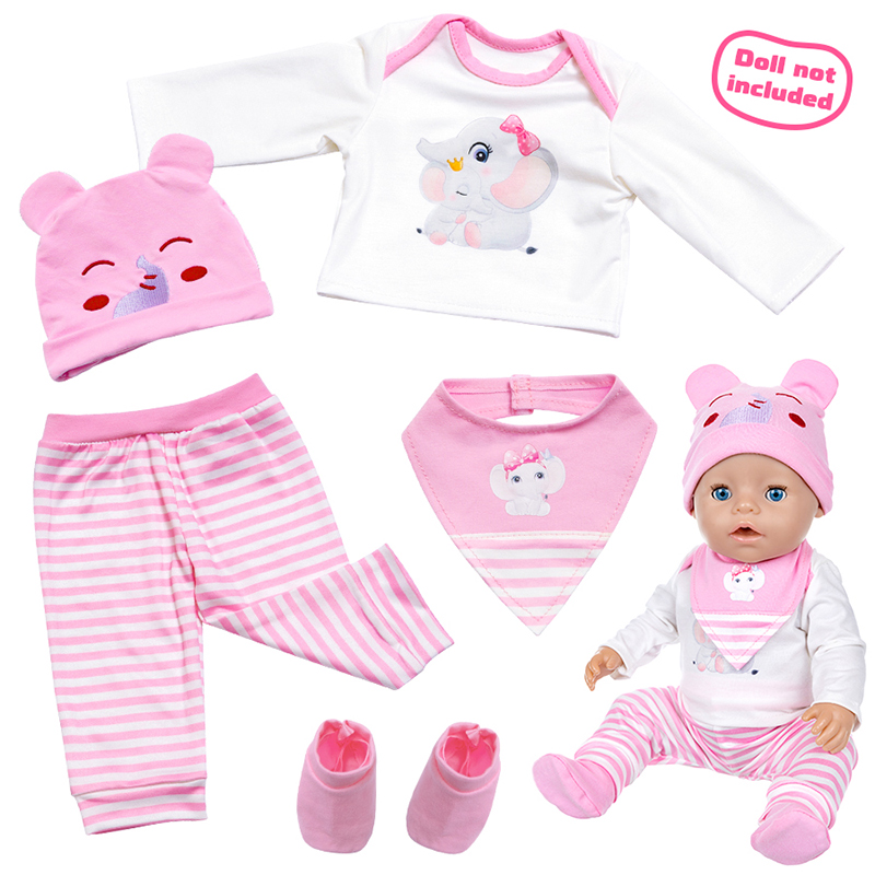 ชุดเสื้อผ้าตุ๊กตาสำหรับตุ๊กตาเ - Baby Clothing For Girls บทวิจารณ์และราคา