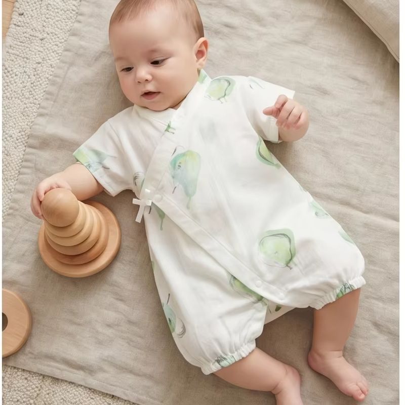 ชุดบอดี้สูทเด็กแรกเกิดลายลูกแพ - Bamboo Bodysuit Baby บทวิจารณ์และราคา