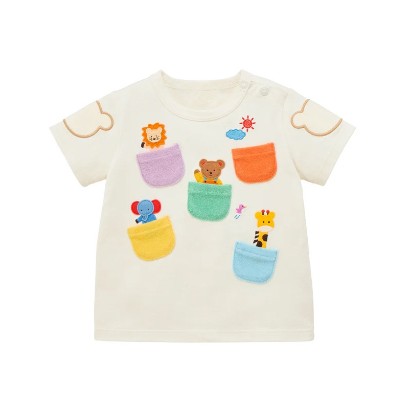 เสื้อยืดเด็กทารกเด็กวัยหัดเดิน - Baby Zoo Clothing บทวิจารณ์และราคา