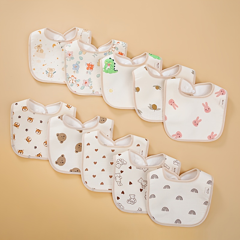 ผ้ากันเปื้อนผ้าฝ้ายเนื้อนุ่มสำ - Baby Clothing Neutral บทวิจารณ์และราคา