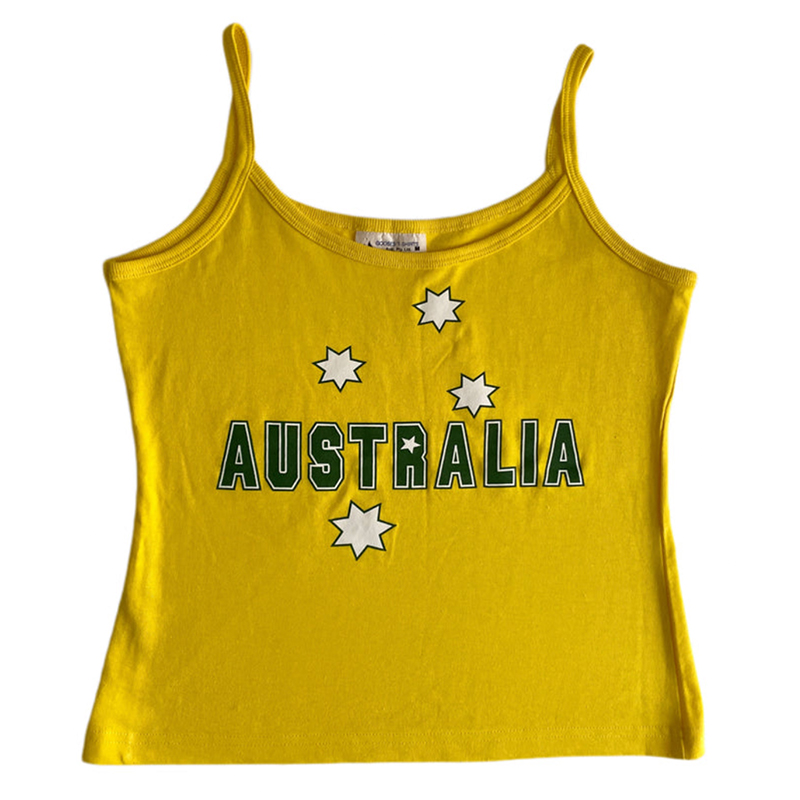 สีเหลืองพิมพ์ Y2k เสื้อผ้า Vin - Baby Yellow Clothing Women บทวิจารณ์และราคา
