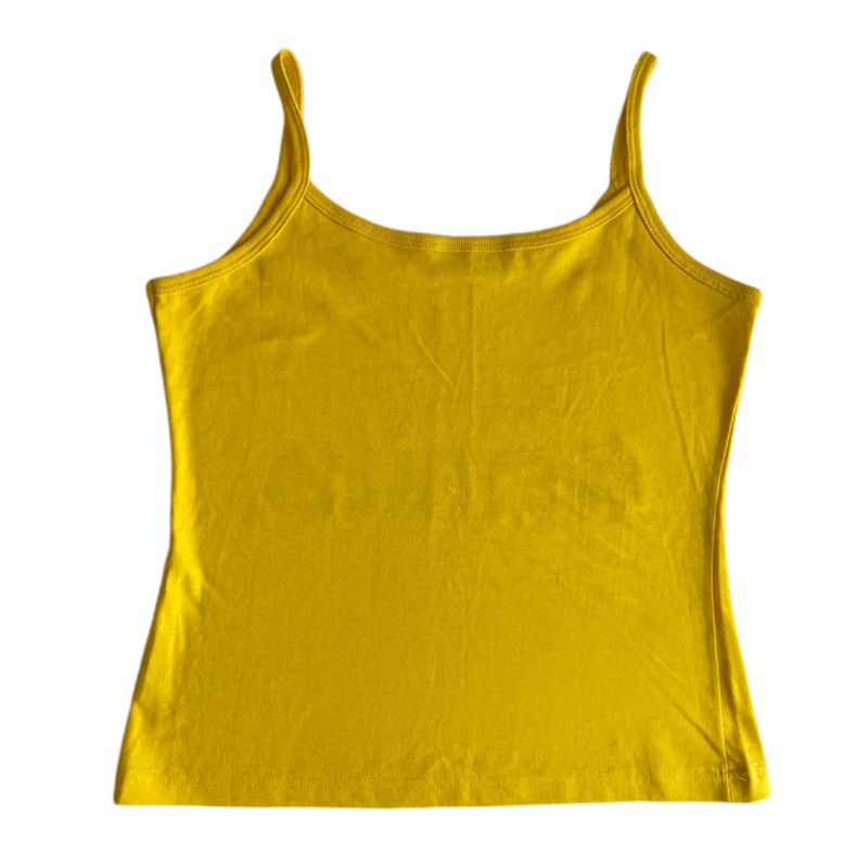 สีเหลืองพิมพ์ Y2k เสื้อผ้า Vin - Baby Yellow Clothing Women บทวิจารณ์และราคา
