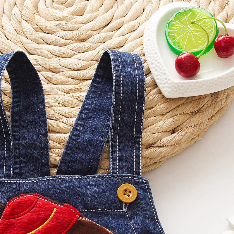 IENENS ฤดูร้อนบางการ์ตูนกางเกง - Baby Overall Denim บทวิจารณ์และราคา