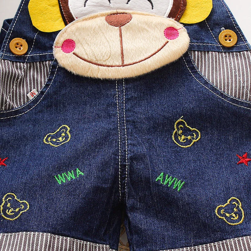 IENENS ฤดูร้อนบางการ์ตูนกางเกง - Baby Overall Denim บทวิจารณ์และราคา
