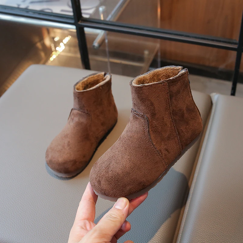 รองเท้าบูทเด็กเล็กสำหรับฤดูใบไ - Soft Sole Booties บทวิจารณ์และราคา