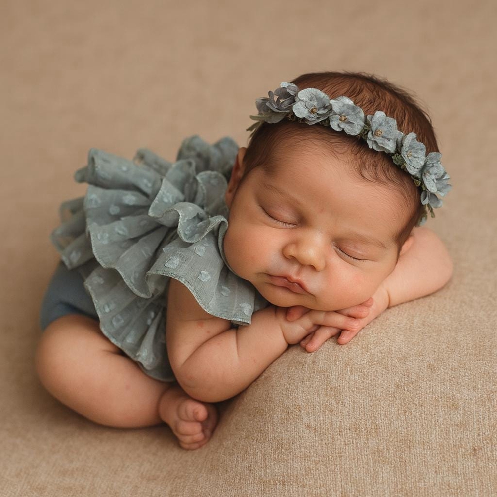 ชุดถ่ายภาพเด็กทารกหญิง ชุดเดรส - Baby Clothing Newborn บทวิจารณ์และราคา