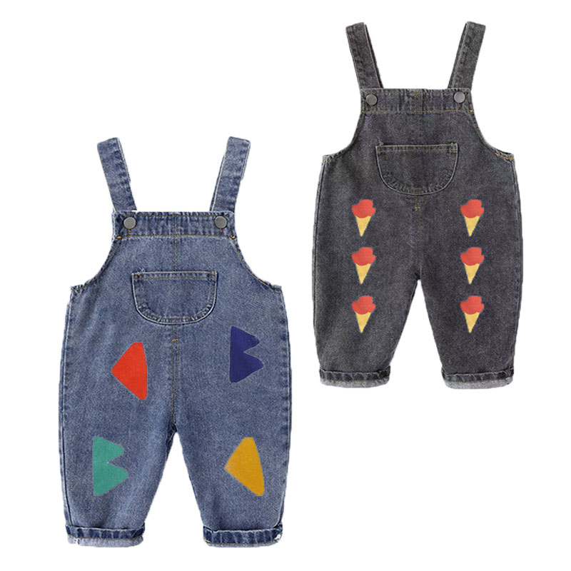 ฤดูใบไม้ผลิฤดูใบไม้ร่วงฤดูหนาว - Baby Overall Denim บทวิจารณ์และราคา