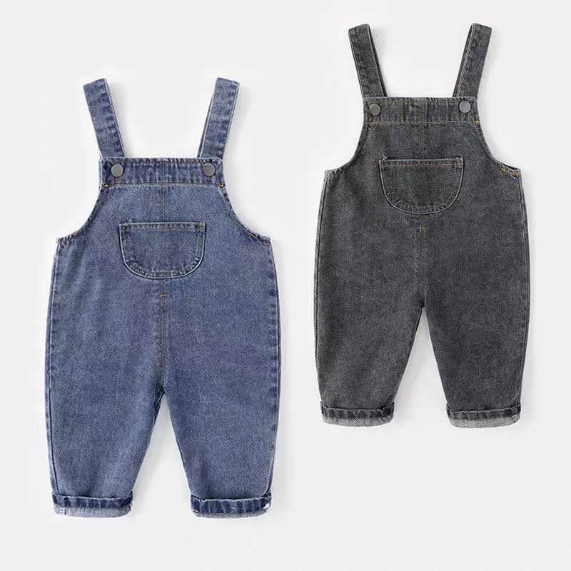 ฤดูใบไม้ผลิฤดูใบไม้ร่วงฤดูหนาว - Baby Overall Denim บทวิจารณ์และราคา