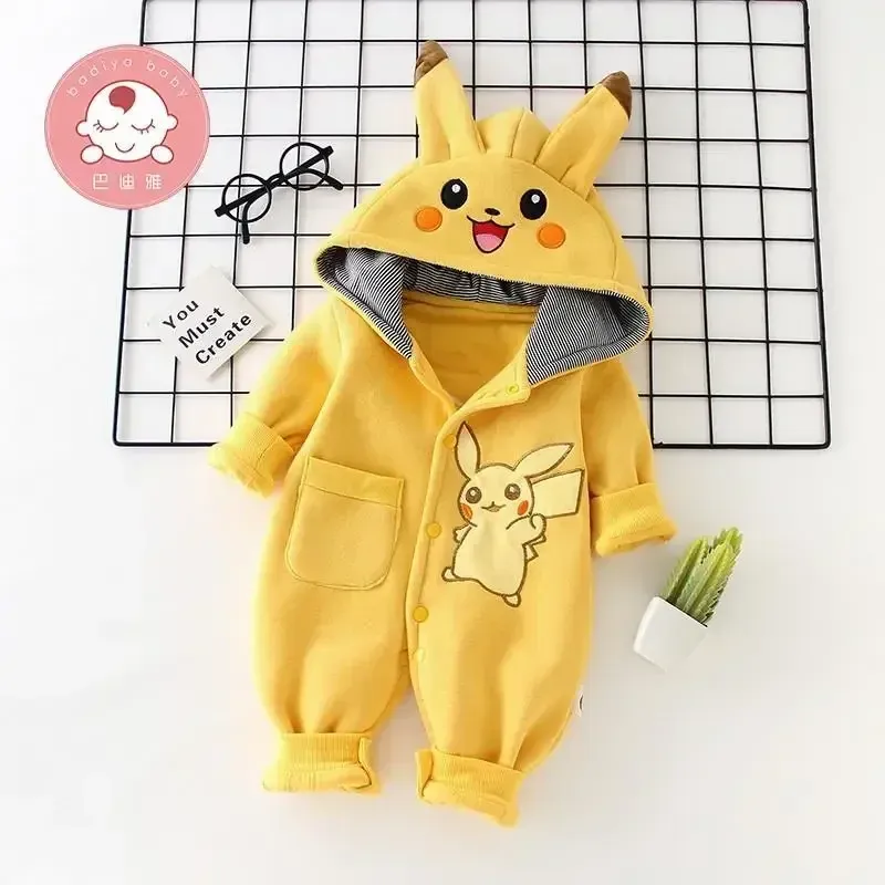 การ์ตูนพ็อกเก็ตมอนสเตอร์ชุดนอน - Romper Onesie Baby บทวิจารณ์และราคา