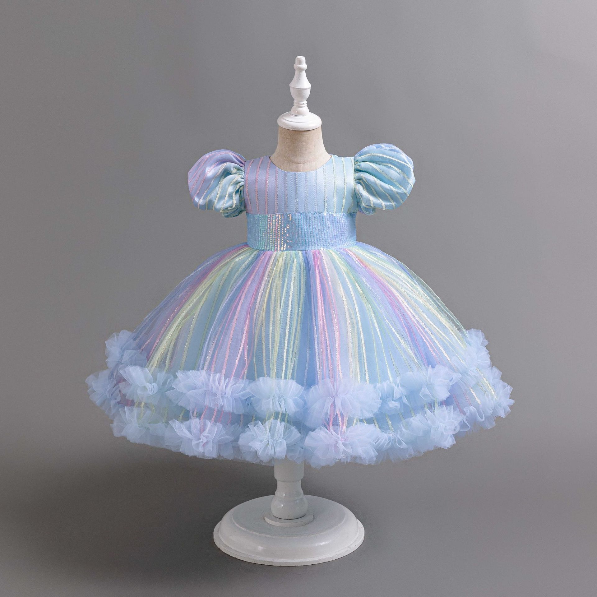 เด็กใหม่ชุดบอลชุดเด็กชุดเจ้าหญ - Baby Clothing For Girls บทวิจารณ์และราคา