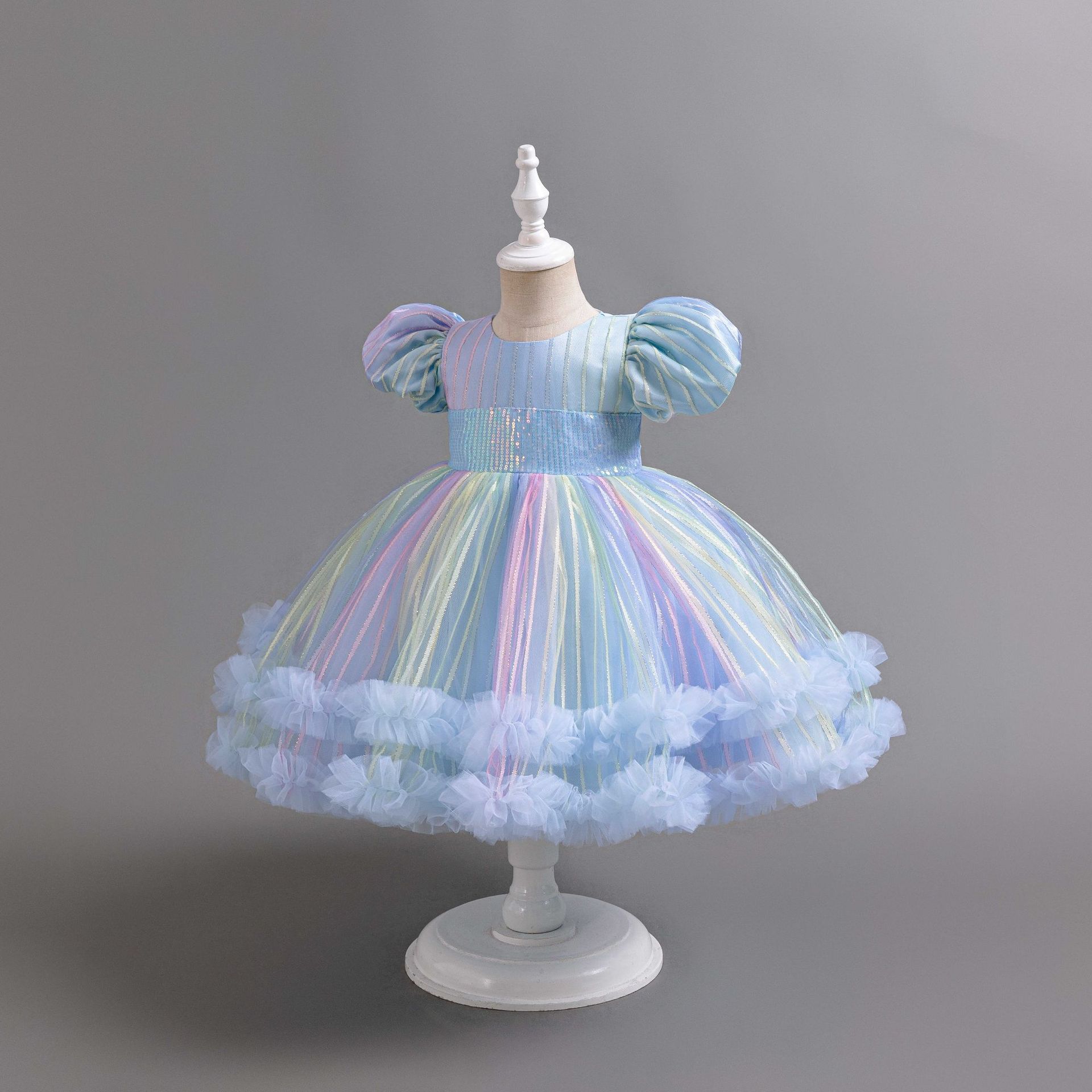 เด็กใหม่ชุดบอลชุดเด็กชุดเจ้าหญ - Baby Clothing For Girls บทวิจารณ์และราคา