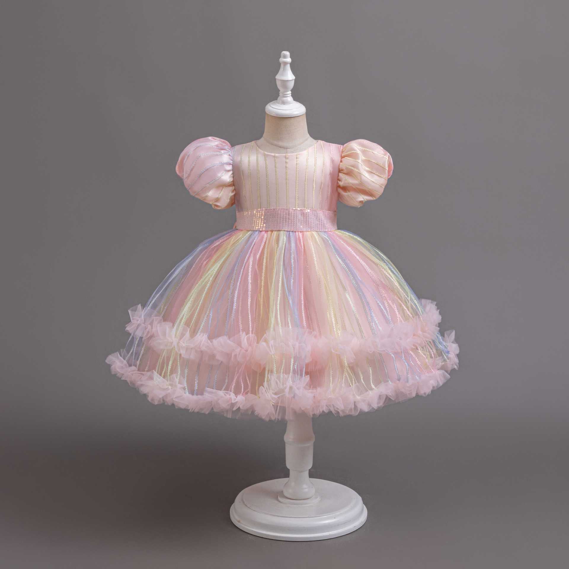 เด็กใหม่ชุดบอลชุดเด็กชุดเจ้าหญ - Baby Clothing For Girls บทวิจารณ์และราคา