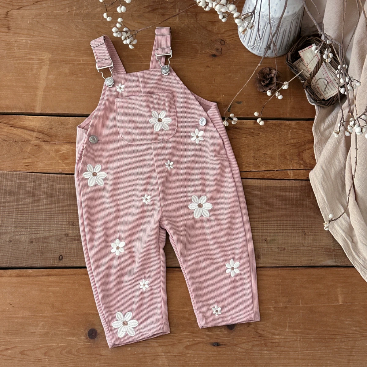 สไตล์เกาหลีเด็กชายหญิงจั๊มสูทเ - Baby Overall Denim บทวิจารณ์และราคา