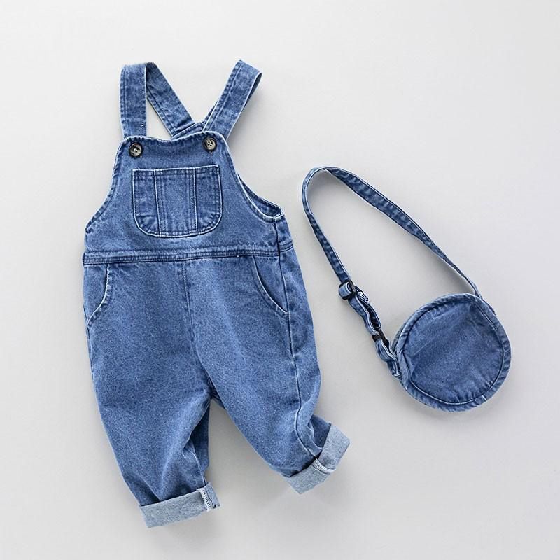 แฟชั่นเด็ก กางเกงยีนส์อเนกประส - Baby Overall Denim บทวิจารณ์และราคา