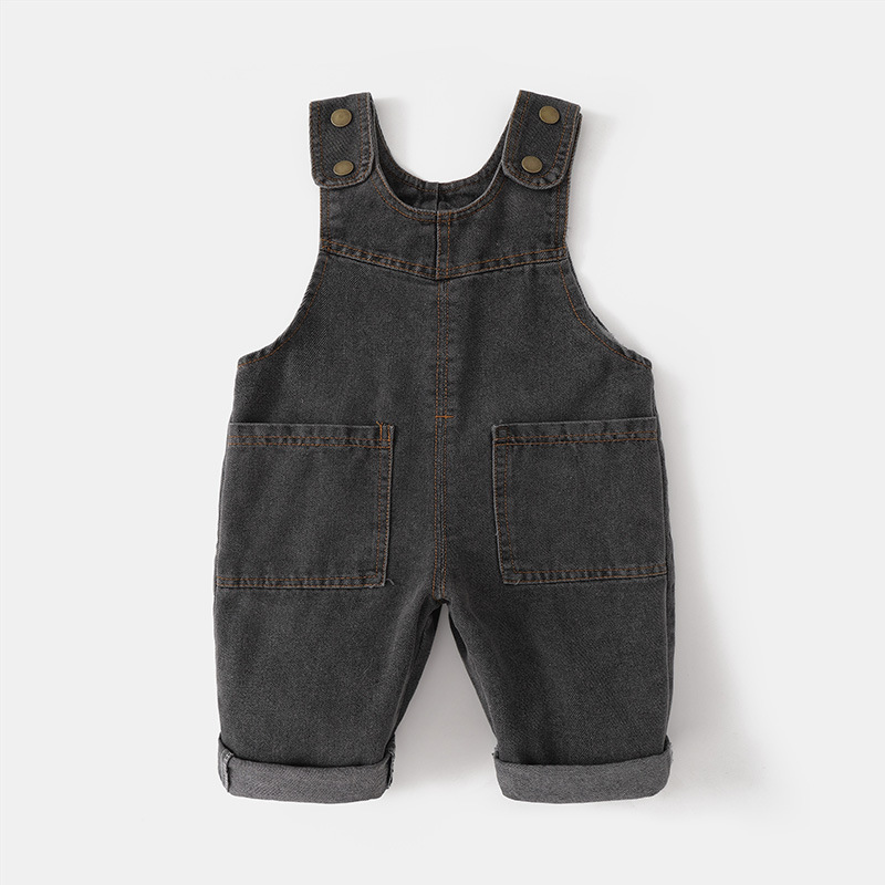 ชุดจั๊มสูทเด็กทารกผ้าเดนิมซักน - Baby Overall Denim บทวิจารณ์และราคา