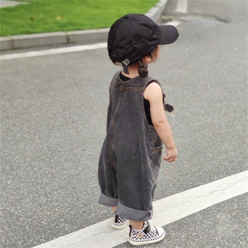 กางเกงยีนส์เด็ก 2-9 ปี สไตล์เก - Baby Overall Denim บทวิจารณ์และราคา