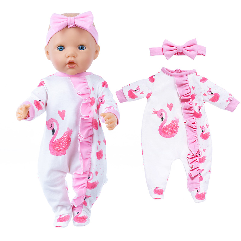 เสื้อผ้าตุ๊กตาสำหรับตุ๊กตารีบอ - Baby Clothing For Girls บทวิจารณ์และราคา