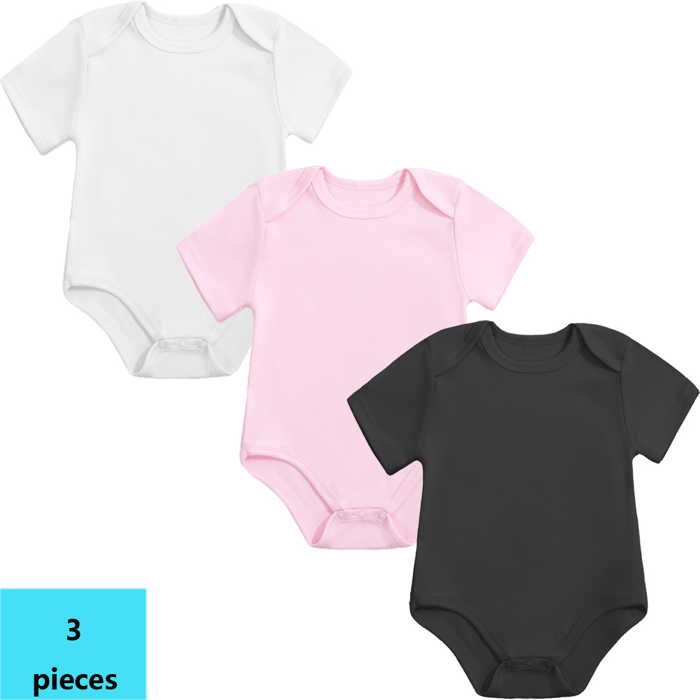 ชุดจั๊มสูทแขนสั้นผ้าฝ้ายแบบ Wi - Bamboo Bodysuit Baby บทวิจารณ์และราคา