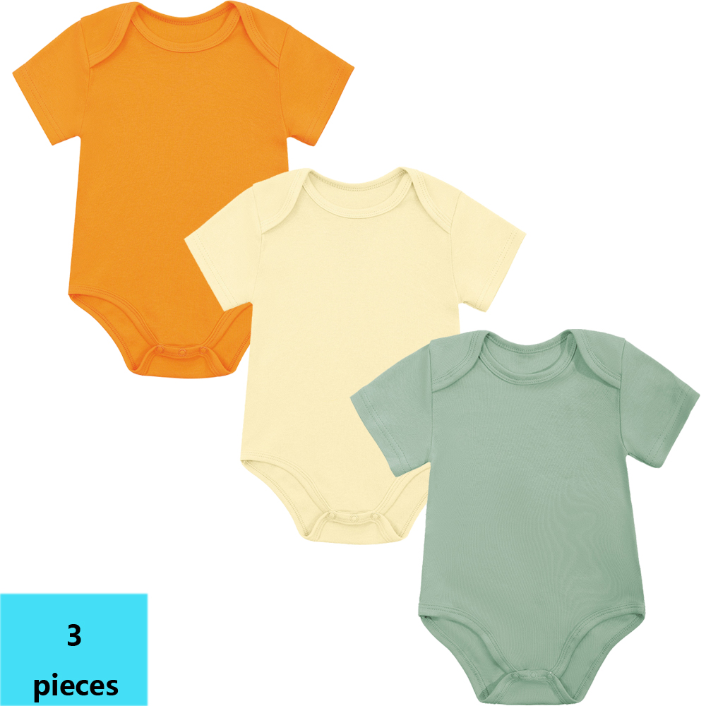 ชุดจั๊มสูทแขนสั้นผ้าฝ้ายแบบ Wi - Bamboo Bodysuit Baby บทวิจารณ์และราคา