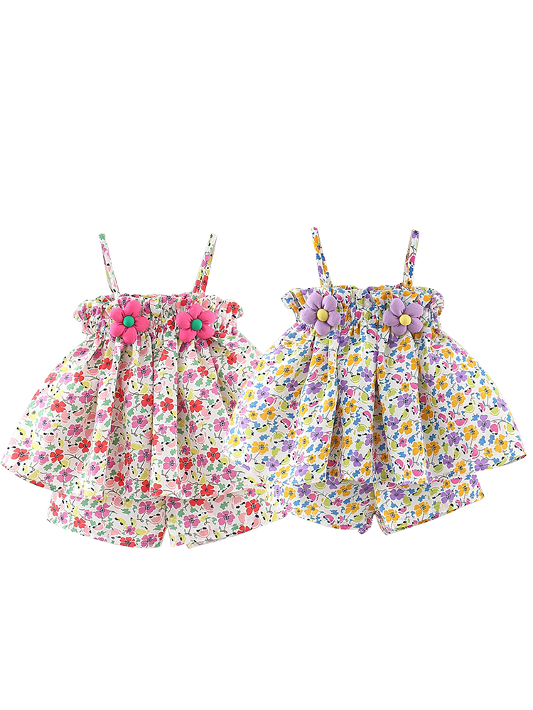 ชุดฤดูร้อนสำหรับเด็กผู้หญิง เส - Baby Clothing Hawaii บทวิจารณ์และราคา